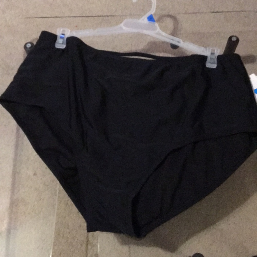 Black bikini bottom Sz 2x